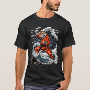 Jiu-Jitsu Tiger Kung Fu Taekwondo Kickboxing T-Shirt