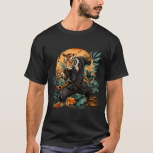 Jiu-Jitsu Tiger Nature Taekwondo Kickboxing T-Shirt