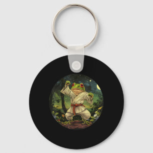 Jiu-Jitsu Toad Kickboxing Forest Taekwondo Frog Key Ring