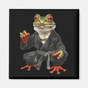 Jiu-Jitsu Toad MMA Kickboxing Martial Arts Magnet