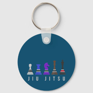 jiu jitsu training   chess, gift  bjj with text. key ring