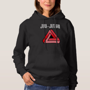 Jiu Jitsu Triangle Mma Bjj Muay Thai Mma Figh Hoodie