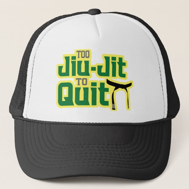 Jiu-Jitsu Trucker Hat (Front)