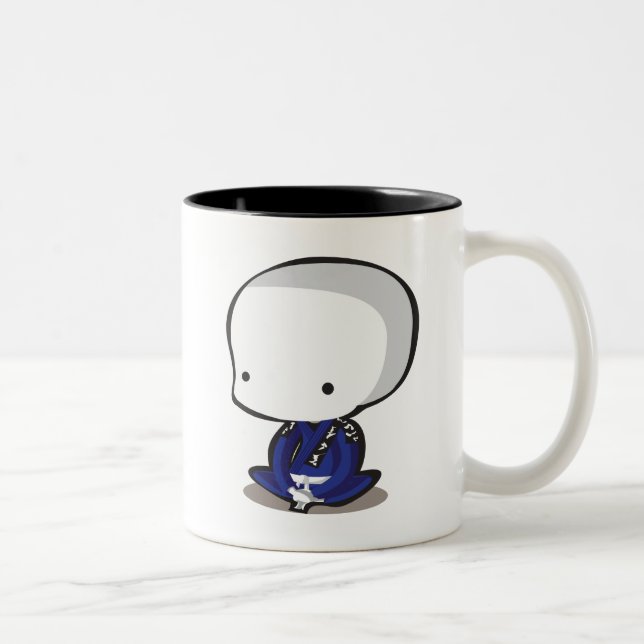 Jiu Jitsu Two-Tone Coffee Mug (Right)