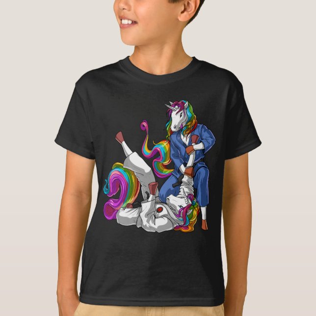 Jiu-Jitsu Unicorns T-Shirt (Front)