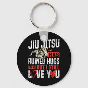 Jiu Jitsu Valentines Day Vintage Jiu Jitsu Has Key Ring