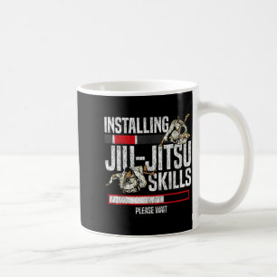 Jiu Jitsu Vintage Installing Jiu-Jitsu Skills Wait Coffee Mug