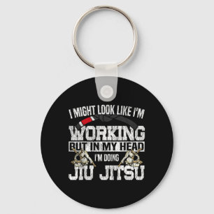 Jiu Jitsu Vintage Might Look Like Working But in Key Ring
