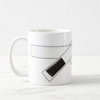 jiu-jitsu whitebelt rank mug