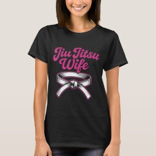 Jiu Jitsu Wife Girl Retro Vintage Jiu Jitsu Wife T-Shirt
