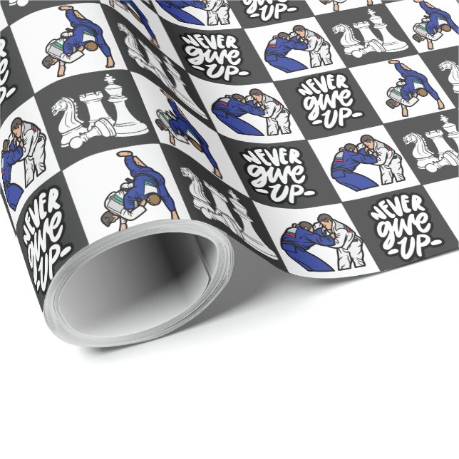 Jiu Jitsu Wrapping Paper (Roll Corner)