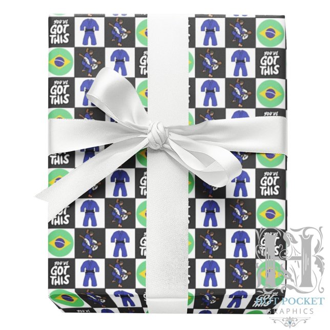 Jiu Jitsu Wrapping Paper (Creator Uploaded)