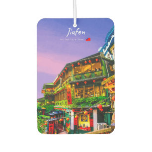Jiufen, Taiwan - Ancient Teahouse Car Air Freshener