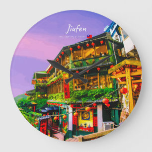 Jiufen, Taiwan - Ancient Teahouse Large Clock