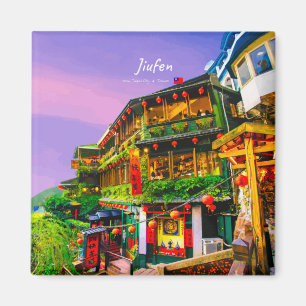 Jiufen, Taiwan - Ancient Teahouse Magnet
