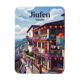 Jiufen Taiwan Magnet