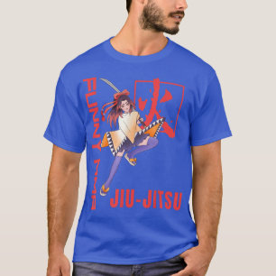 JiuJitsu, Kitana Anime Girl, MMA, Muay Thai, Japan T-Shirt