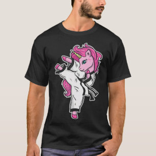 JiuJitsu Taekwondo Unicorn Fighter Gifts Karate Lo T-Shirt