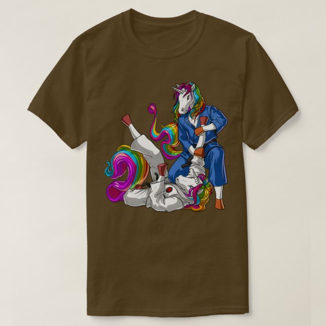 JiuJitsu Unicorns T-Shirt (Design Front)