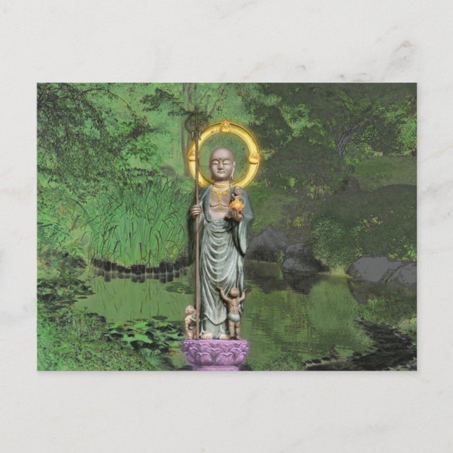 Jizo Postcard (Front)