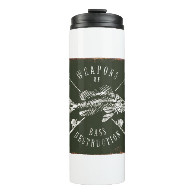 JJ56 Weapons of Bass.tif Thermal Tumbler (Front)