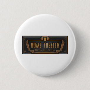 JJ76 Home Theatre.tif 6 Cm Round Badge