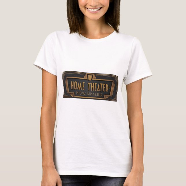 JJ76 Home Theatre.tif T-Shirt (Front)