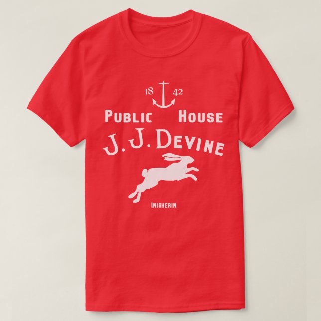 JJ Devine Public House T-Shirt (Design Front)