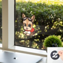 JJ Flying Window Sticker