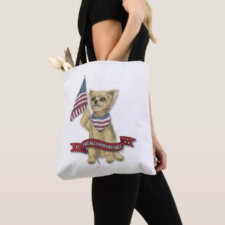 JJ The All-American Yorkie Tote Bag