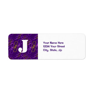 JjParade Amazing Grape Return Address Label