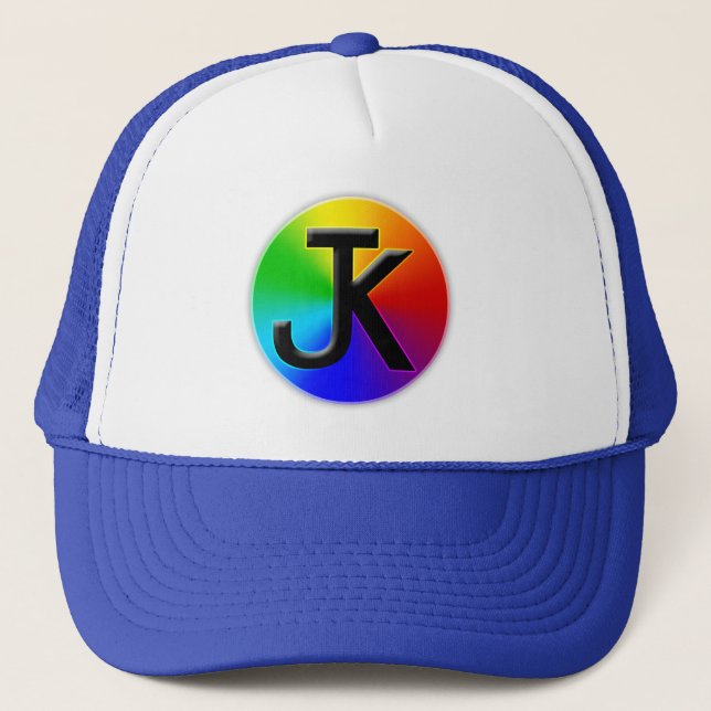 Jk colour wheel logo hat (Front)