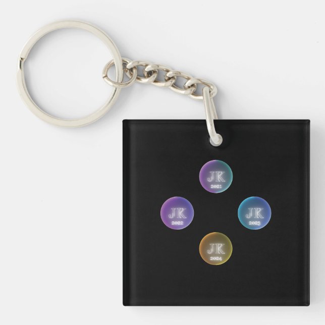 JK Four Year  Key Ring (Front)