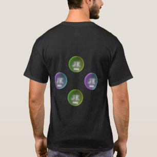 JK Purple Teal Green Yellow T Shirt