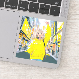 JK Sticker seal Overflowing Smile When Reaching 50