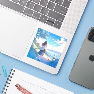 JK Stickers in the Back   Sushi Musume GenerativeA