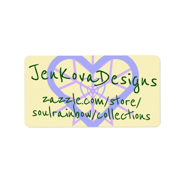 JK ZAZZLE LABEL (Front)