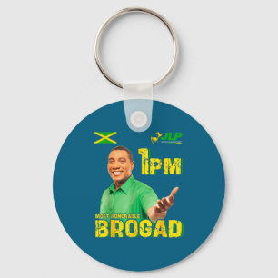Jlp 1pm Holness Jamaica Labour Artwork Key Ring