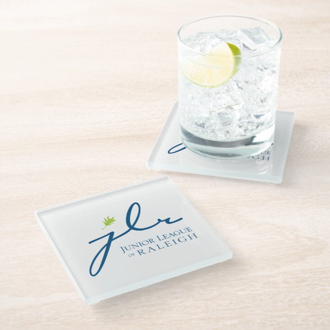 JLR Glass Coaster (Angled)