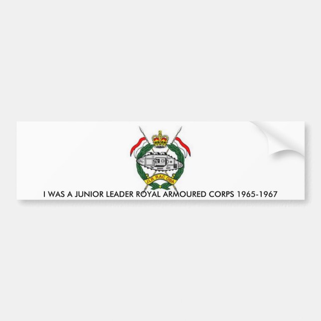 JLR RAC BUMPER STICKER (Front)