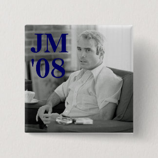 JM, '08 15 CM SQUARE BADGE