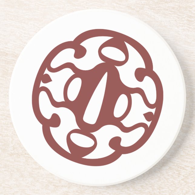 JMAC Sandstone Coaster (Front)