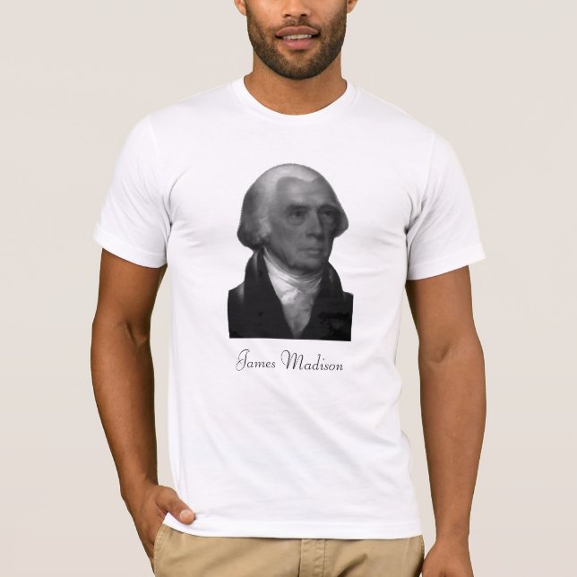 JMadison T Shirt, James Madison T-Shirt (Front)
