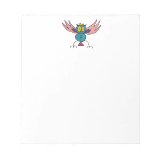 JMCdesign Owl 5.5" x 6" Notepad - 40 pages