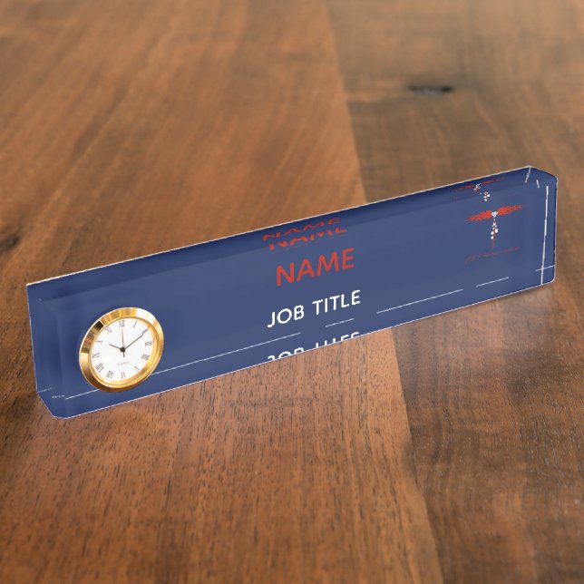 JML Communications Office Nameplate (Side)