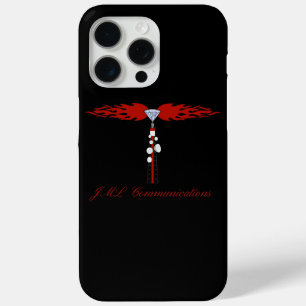 JML Communications Tower Logo iPhone 15 Pro Max Case