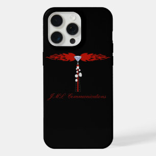 JML Communications Tower Logo iPhone 15 Pro Max Case