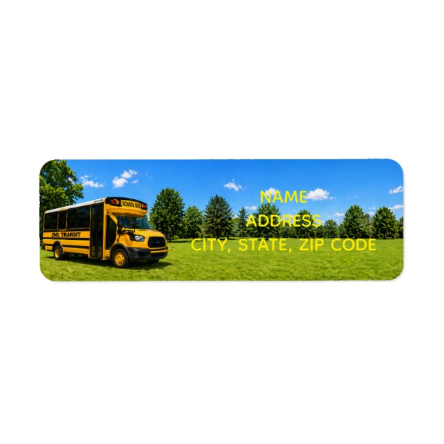 JML Transit Return Address Label (Front)
