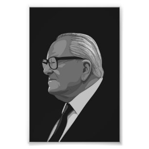 JMLP - Jean Marie Le Pen - Tribute - 1928 - 2025 Photo Print