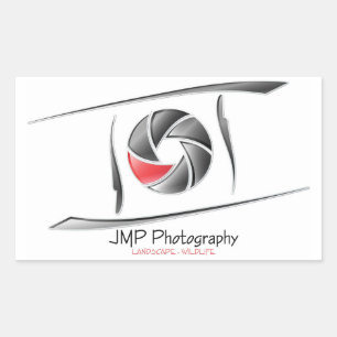 JMP Photography sticker rectangle